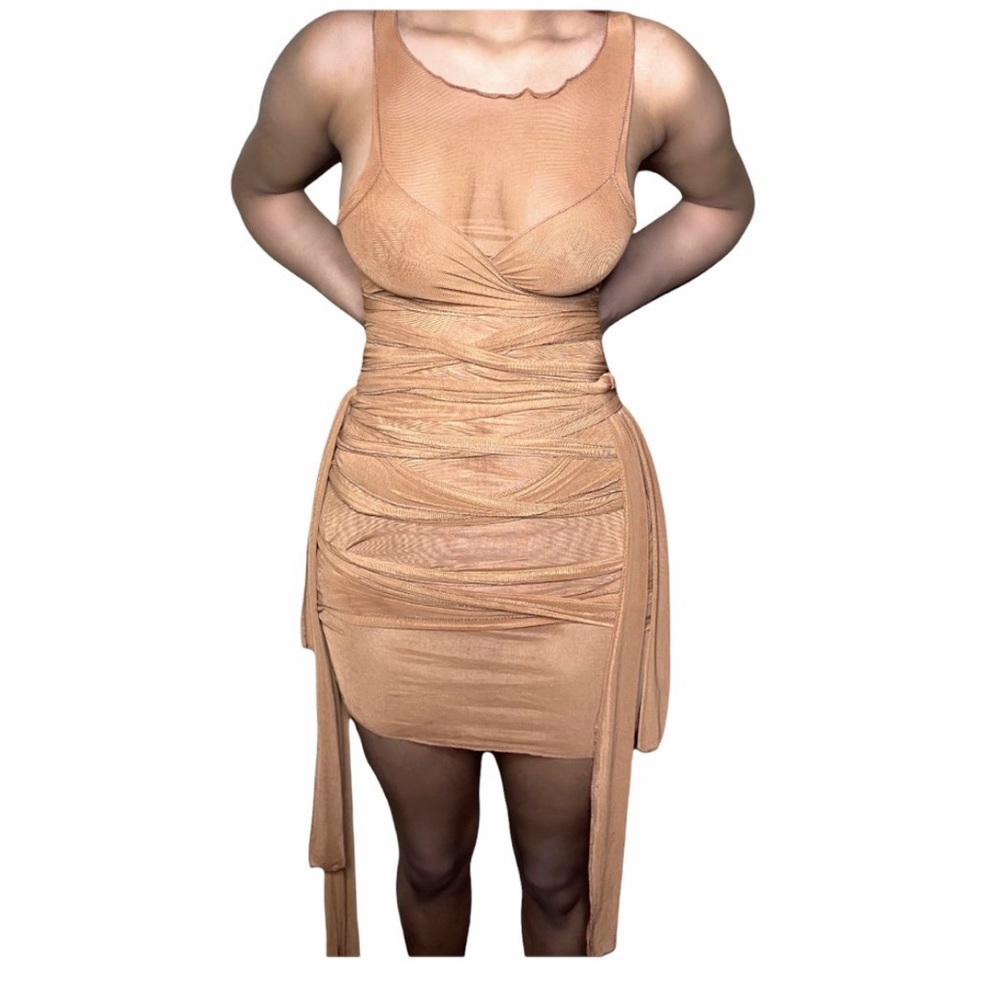 Sheer Bodycon dress